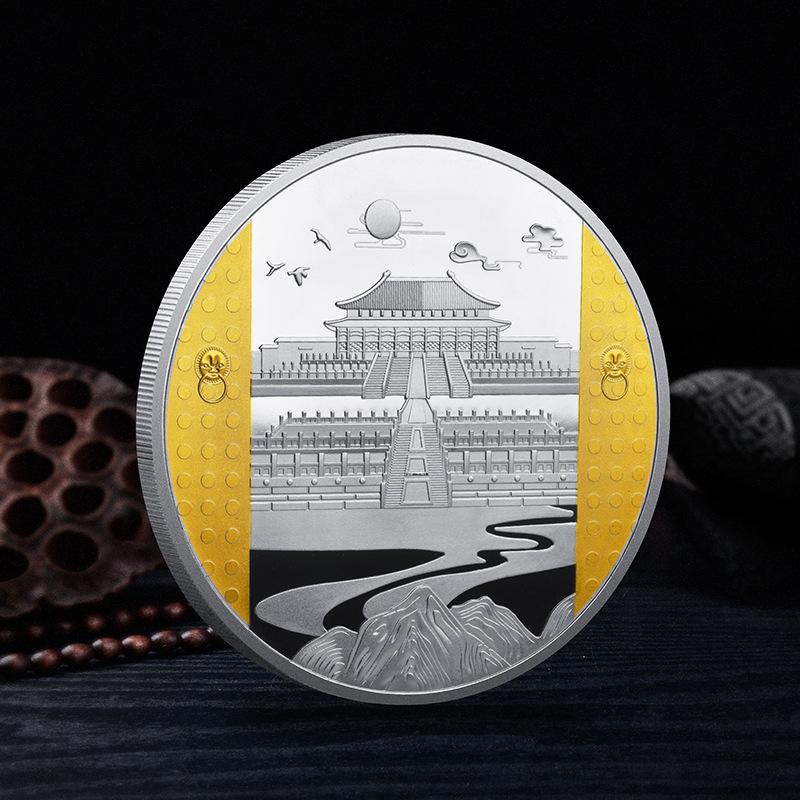 Карта ландшафта на тысячу миль, набор памятных медалей, трехмерный рельеф, цветная памятная медаль, рождественский подарок, наполнители для чулка