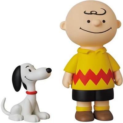 MEDICOM TOY UDF PEANUTS СЕРИЯ 12 ЧАРЛИ БРАУН И СНУПИ 50-х годов Япония НОВЫЙ