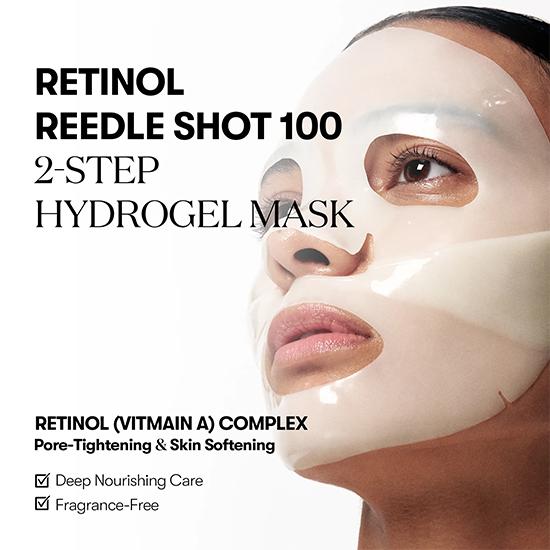 VT COSMETICS Reti-A Reedle Shot 100 2-шаговая гидрогелевая маска 4 шт.