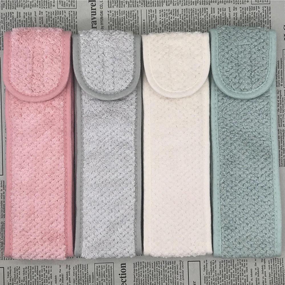 Мода Женщины Макияж Душ Лицо Ванна Коралловый Флис Повязка на Голову Обертка Тиара Тюрбан Умывание Лица Повязка для Волос