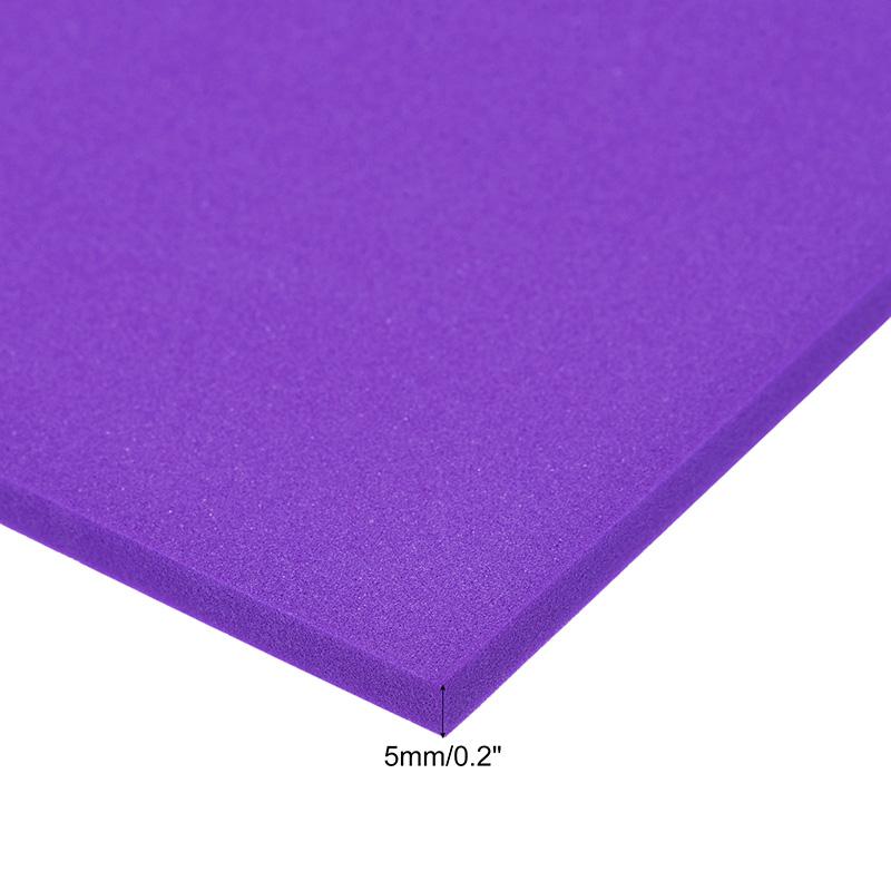 4pcs EVA Foam Sheets Thickness 3/5/7/10mm Sound-Absorbing Noise Spone Foam Craft EVA Sheets DIY Handmade Model Making Material