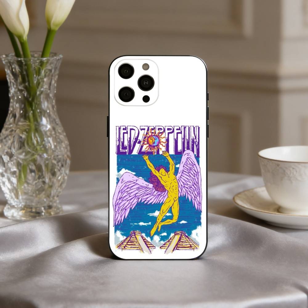Rockin L-Led Z-Zeppelin BAND Phone Case Silicone Soft For IPhone 17pro 16 15 14 13 12 11 X XR Plus Pro Max Plus