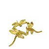 Metal Decoration  Ornament Dragonfly Design Handcrafted Rust-free Display Stand Perfect Gift For Table Desktop Office Home Decor