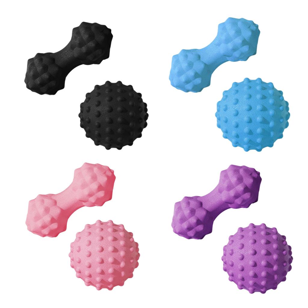 Массажный мяч TPR для ног и спины, массажер для талии, спины, восстановления мышц, инструмент для женщин и девушек