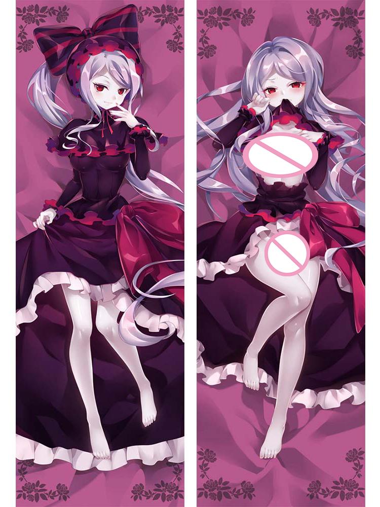 Overlord Shalltear Dakimakura Anime Otaku 2-Side Printed Waifu Decor Hugging Body Pillow Case Cushion Pillow Cover