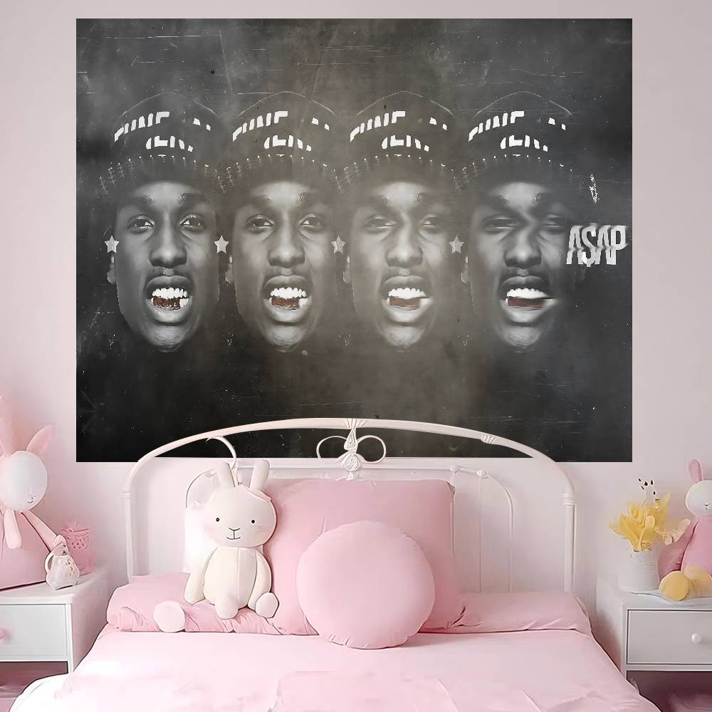 Хип-хоп рэпер AsapRocky Богемный гобелен для подвешивания Богемные настенные гобелены Мандала Дешевый Хиппи Настенный подвес