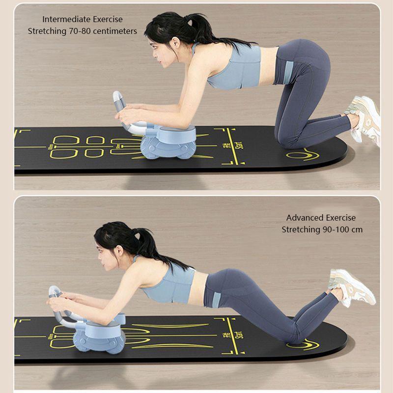 1 шт. коврик для йоги с весами, нескользящий, экологически чистый, для фитнеса, упражнений на живот, коврик для тренировок, для домашнего фитнес-оборудования