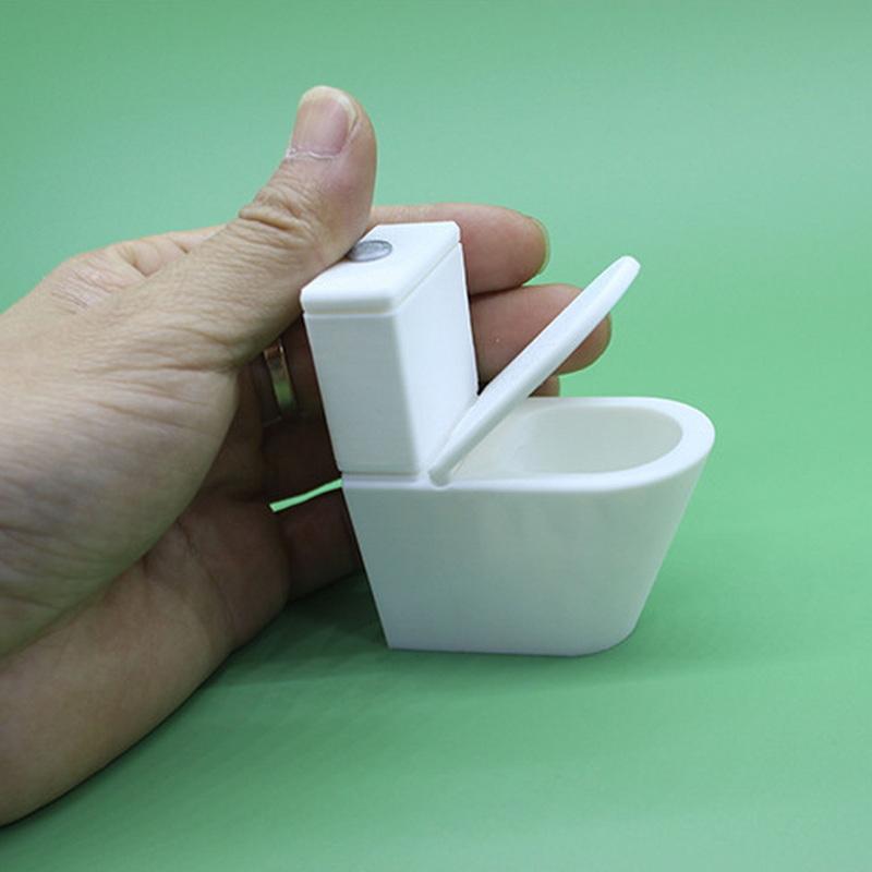 Кукольный домик Симуляция Сиденье для унитаза Винтажный Кукольный домик Ванная комната Белый Унитаз Кукольный домик Миниатюрный Детский Игрушка для притворства Аксессуары для кукол