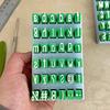 Alphabet Clay Stamp Set Eco-friendly No Odor Multipurpose DIY Handmade Alphabet Numbers Molds Scrapbooking Tools