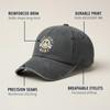 [Retro Baseball Cap] Let's Learn Today Print Unisex Adjustable Polyester Soft Fabric Casual Daily Wear Baseball Hat -  Teacher Gift