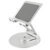 Настольный держатель для мобильного телефона с регулируемой высотой и углом наклона, большая металлическая основа, подставка для чтения, подставка для планшета