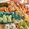 34 стиля Фрукты и овощи Плюшевая серия Брелок Персик Груша Вишня Кукла Улыбающееся лицо Фруктовое украшение Интерактивная игрушка для питомца