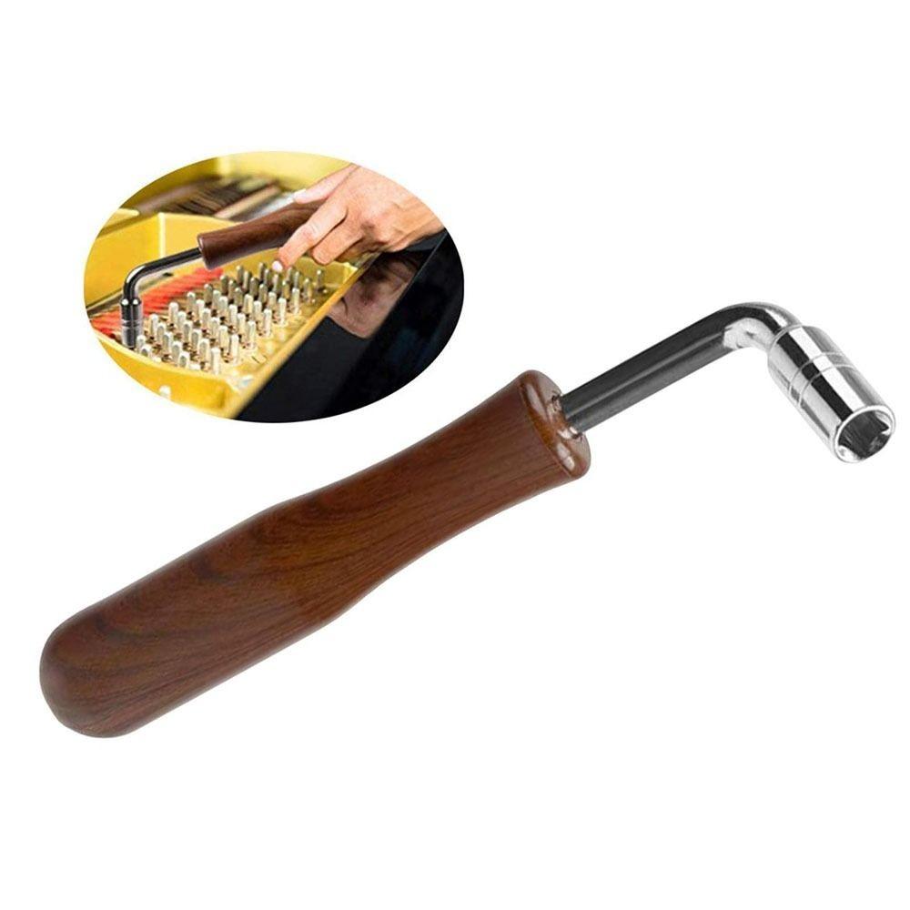 Профессиональный рычаг для настройки гучжэнга L-образной формы, рычаг для настройки пианино, настроечный молоток, гаечный ключ с пластиковой ручкой