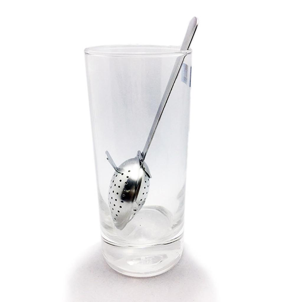 Stainless Steel Tea Infusers for Loose Tea Strainer Silver Loose Leaf Tea Steeper Mesh Strainer Tea Infuser Filter Spoon