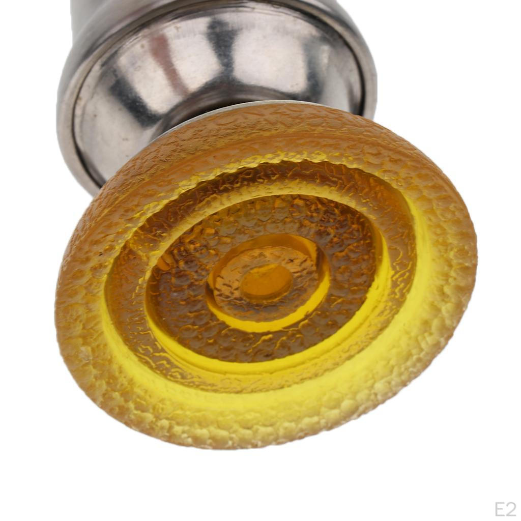 19mm / 22mm Degree Rotation Steel And Rubber Pole Crutch Tips