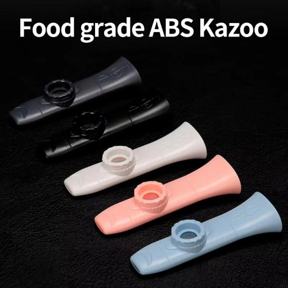 Plastic Kazoo Instrument Colorful Wind Instrument Gift Single Hole Kazoo  Musical Instrument