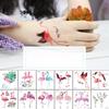 Cartoons Kids Temporary Tattoos Sticker Colorful Fake Tattoo Flash Waterproof Small Body Art Couple Child Designs