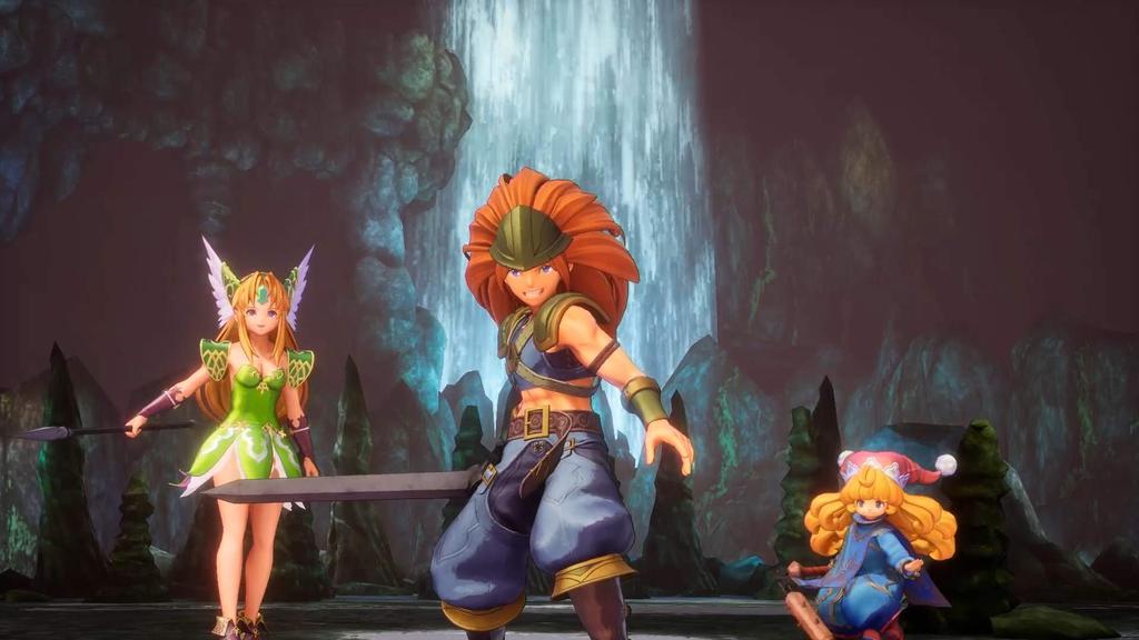 Seiken Densetsu 3 Испытания переключателя маны -