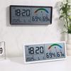 Multifunctional Large Screen LCD Clock: Living Room Digital Clock with Temperature & Humidity Display, Model 9554