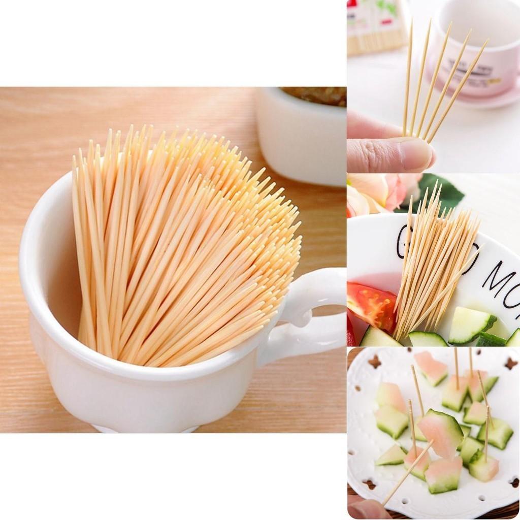 Smooth And Comfortable Bamboo Toothpicks Disposable For Party Snacks