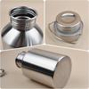 Неизолированная stainless steel бутылка для воды 2000 мл, большая емкость, спортивная кружка, дорожная, для туризма, кемпинга, портативный чайник