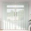 VidaXL Sheer Curtains with Loops 2 Pcs Light Grey 140x245 Cm, Net Curtain, Transparent Curtain, Window Voile, 4102299