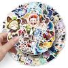 50 Q Version of Genshin Impact Graffiti Stickers Cartoon Cute Game Guka Decorative Laptop DIY Creative Stickers