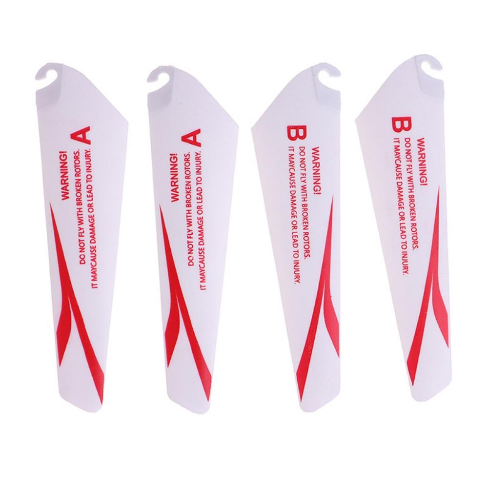 4pcs 9*2.3cm Helicopter Wing Propeller Fan For R/c Mini Remote-controlled Helicopter