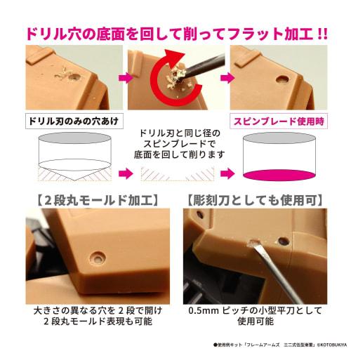 GodHand Спин Блейды (Набор из 5 предметов) для наборов пластиковых моделей (GH-SB-1-3)