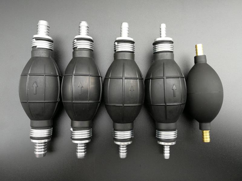 Трансграничный автомобильный и морской ручной насос - Алюминиевый сплав, односторонний клапан, ручной всасывание масла и воды - Доступны размеры 6/8/10/12.