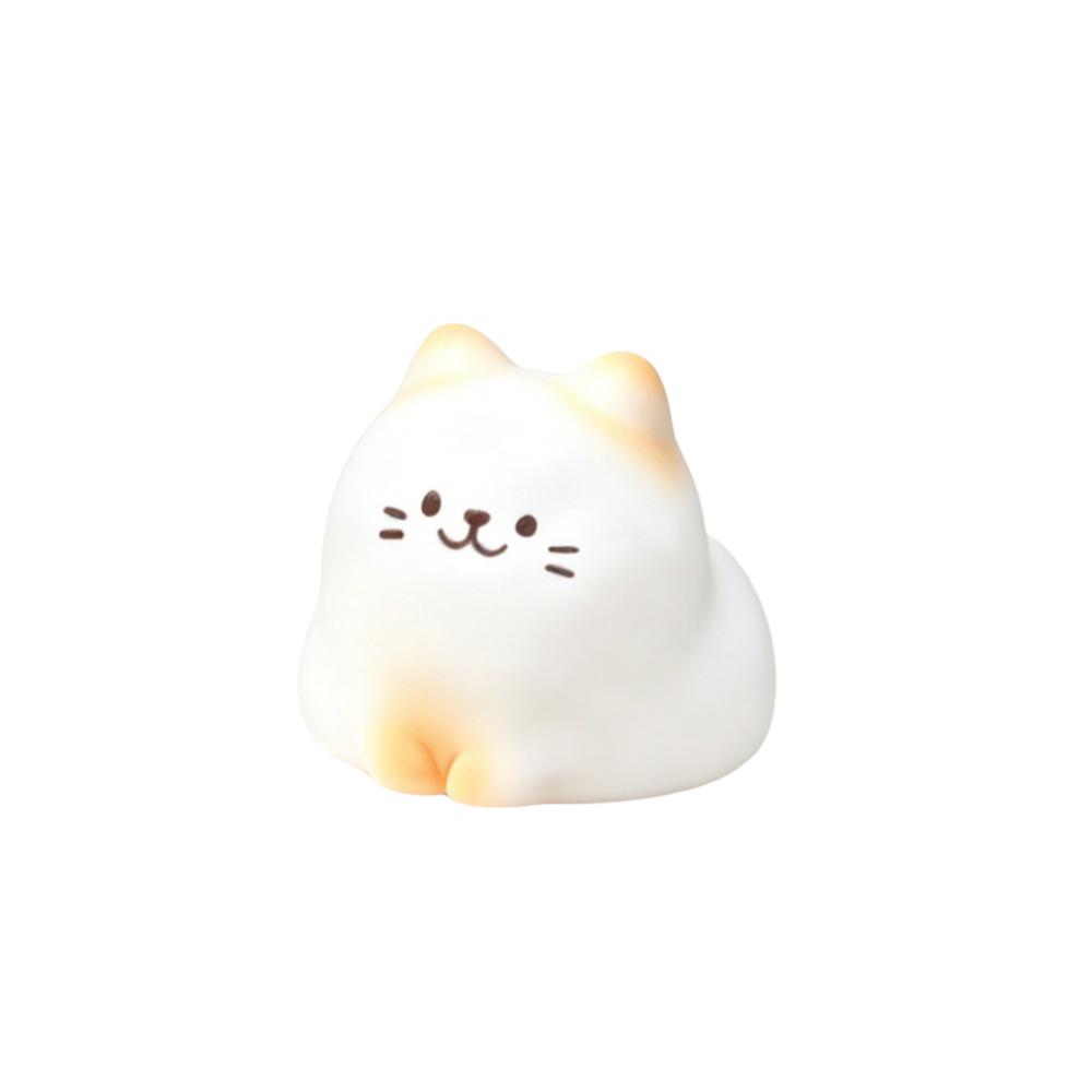 Wealth Cat Model Mini Resin Crafts Kawaii Animal Ornaments Cat Figurine Desktop Decoration