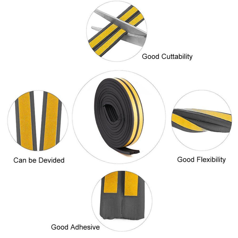 Самоклеящиеся шумоизоляционные уплотнители, резиновые уплотнители для окон, дверей, пенопластовые уплотнители