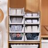 Plastic Clothes Sorting Rack Stackable Storage Baskets Saving Space Wardrobe Storage Box  Kitchen