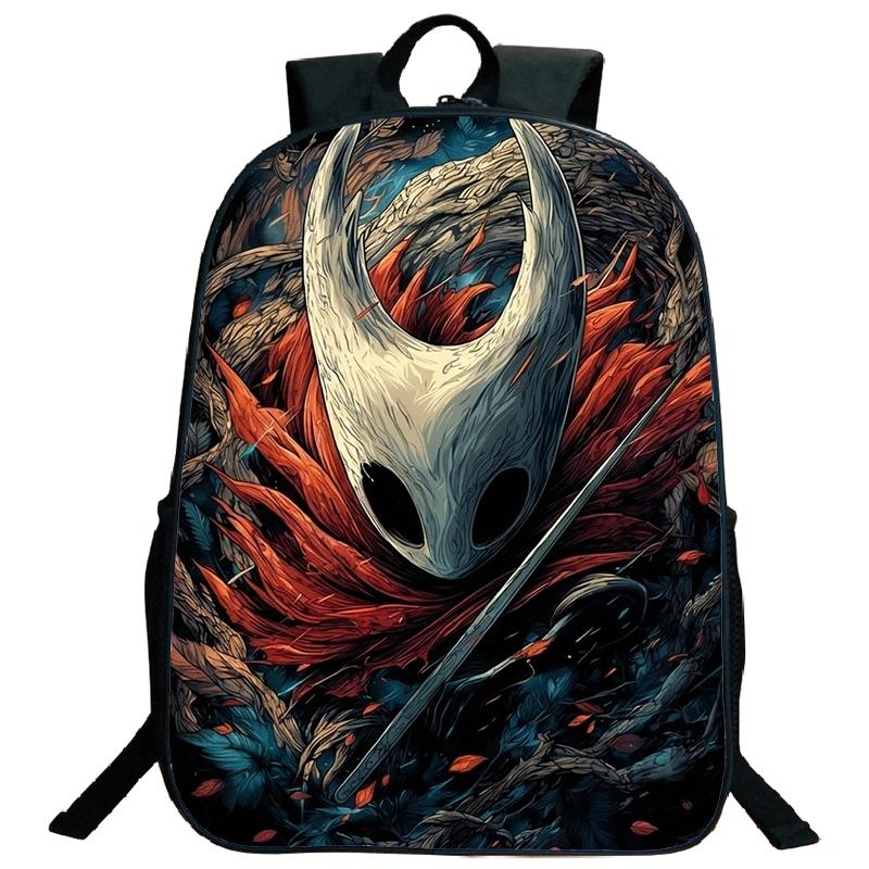 Рюкзак Hollow Knight 2 Silksong Школьный рюкзак Хорнет Магнит на холодильник Мальчик Дети Ребенок Ребенок Подросток Школьный рюкзак Первоклассник Школьная сумка Подростковая сумка