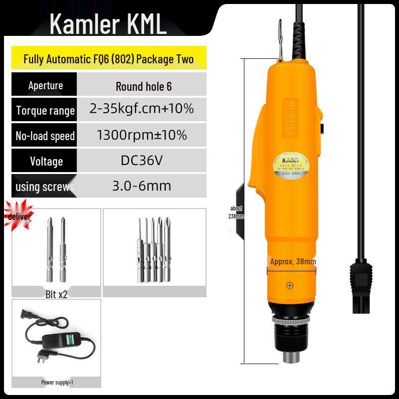 Высокомощная полностью автоматическая электрическая отвертка Kamler