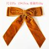 New velvet double bow decoration Christmas tree scene pendant Christmas gift packaging accessories