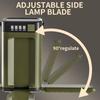 Multifunctional Camping Lantern 4-Leaf Foldable Rechargeable Lantern Emergency Light  Camping