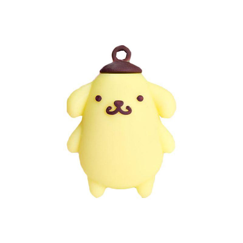 Очаровательные японские мультяшные кукольные украшения Эпоксидная собака-пудинг Лягушка Мелодия Красивая игрушка для коллекционеров и поклонников