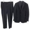 Stripe Pants Suit Setup 48 Black Series Men's Used
