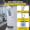 Jet Hand Dryer, Premium Electric Commercial Blade Hand Dryer, ABS Air Dryer Hand with HEPA Filtration Wall Mount Hand Dryer, 2000W 220V Vertical Hand