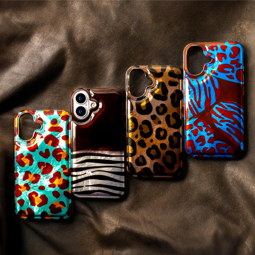 Nakładka Animal Print Do Iphone 15 Pro 6,1" Kameleon