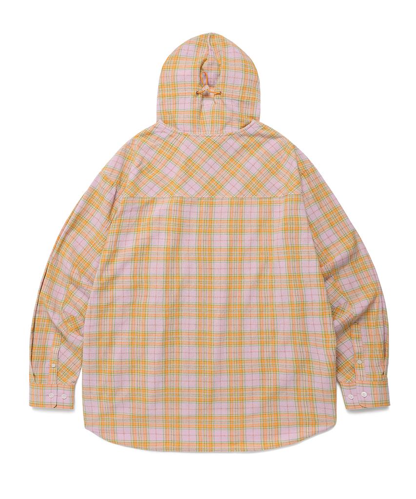CAVISH Check Shirt Hoodie Purple(Cv2Esuw320A)