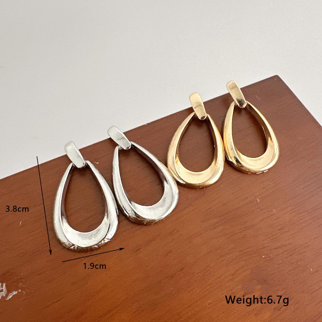 Простые геометрические серьги во французском стиле для женщин, модные роскошные серьги-капли, повседневные, вечерние, отпускные, ювелирные подарки