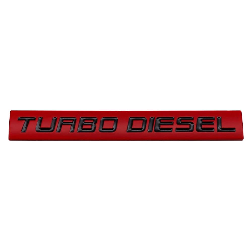 Боковая наклейка на кузов автомобиля Задняя декаль Шильдик Логотип Turbodeisel для VW Infiniti Chevrolet Land Rover JEEP MINI Lexus Honda Subaru Toyota