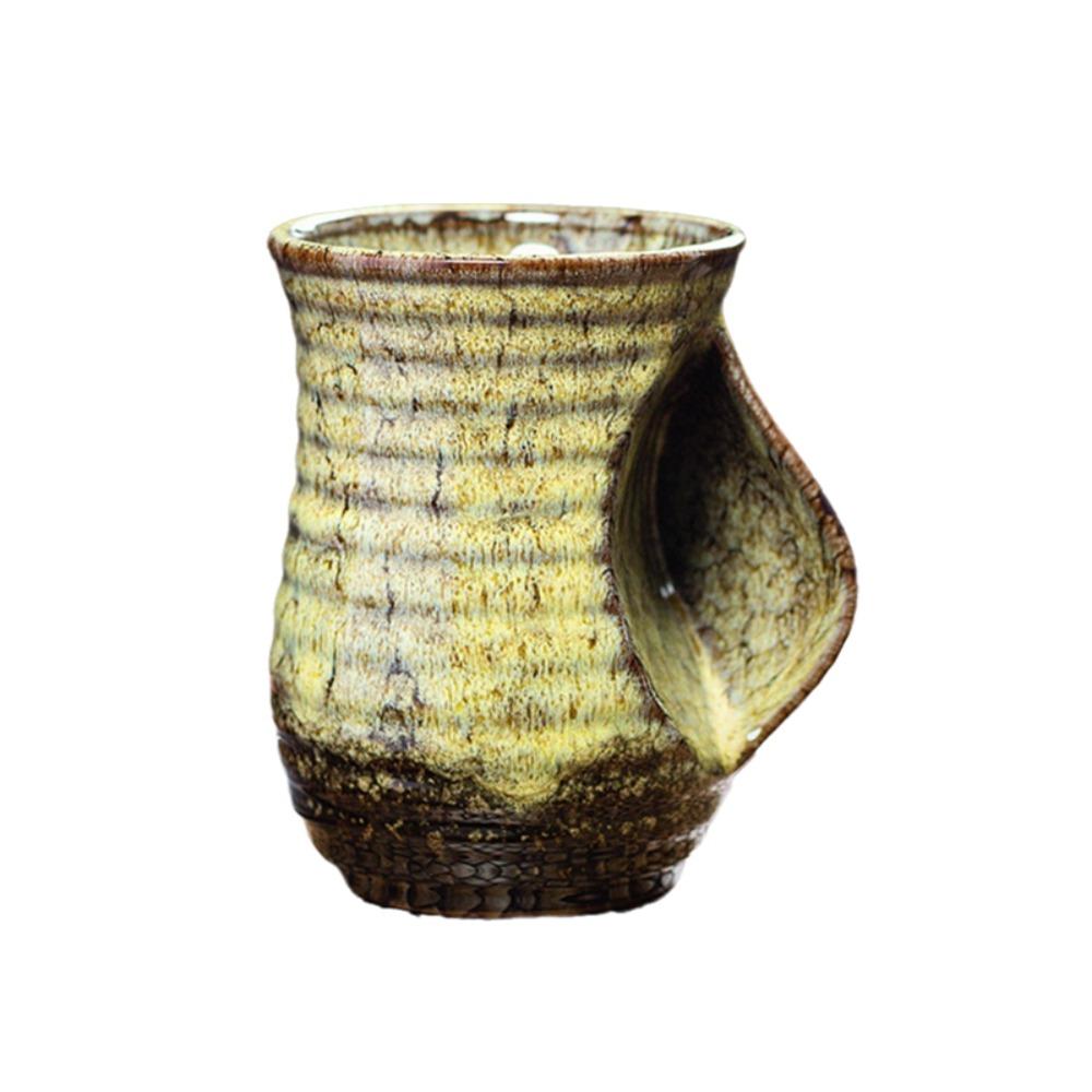 Жаростойкая глазурованная керамическая кофейная кружка градиентного цвета, печная чашка, чашка для воды, чашка для чая, подарок