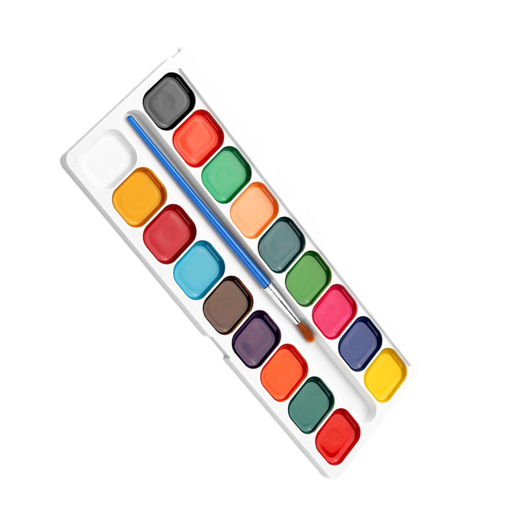 Набор акварельных красок, смываемые акварельные краски с кисточкой для детей, приз для игры в классную комнату ко Дню святого Валентина