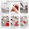 50Pcs Square Nail Art Sponges + Grab Pen Set Gradient Nail Brushes Gel Polish Design Sponge Grab Pen Manicure Supplies