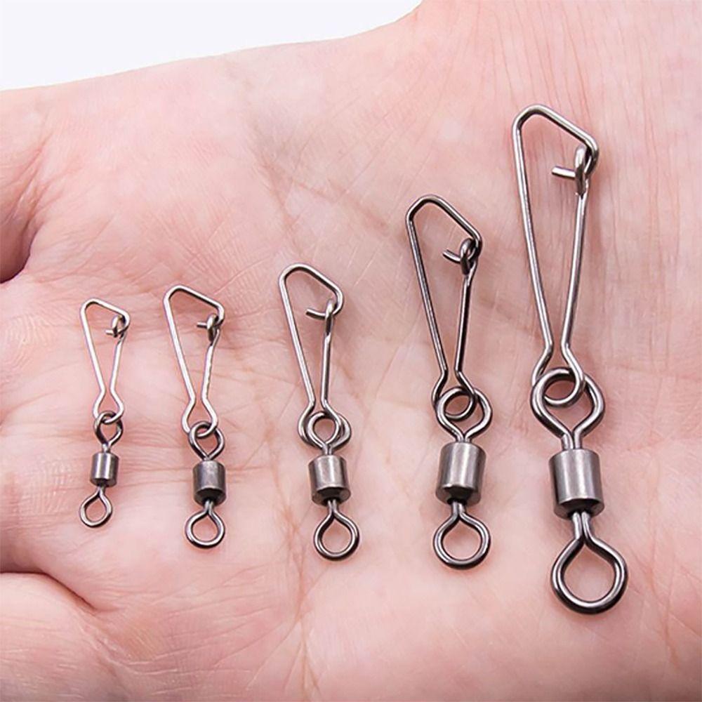 Роликовый вертлюг из нержавеющей стали, вертлюги с петлей в виде восьмерки, рыболовная снасть, новый рыболовный инструмент