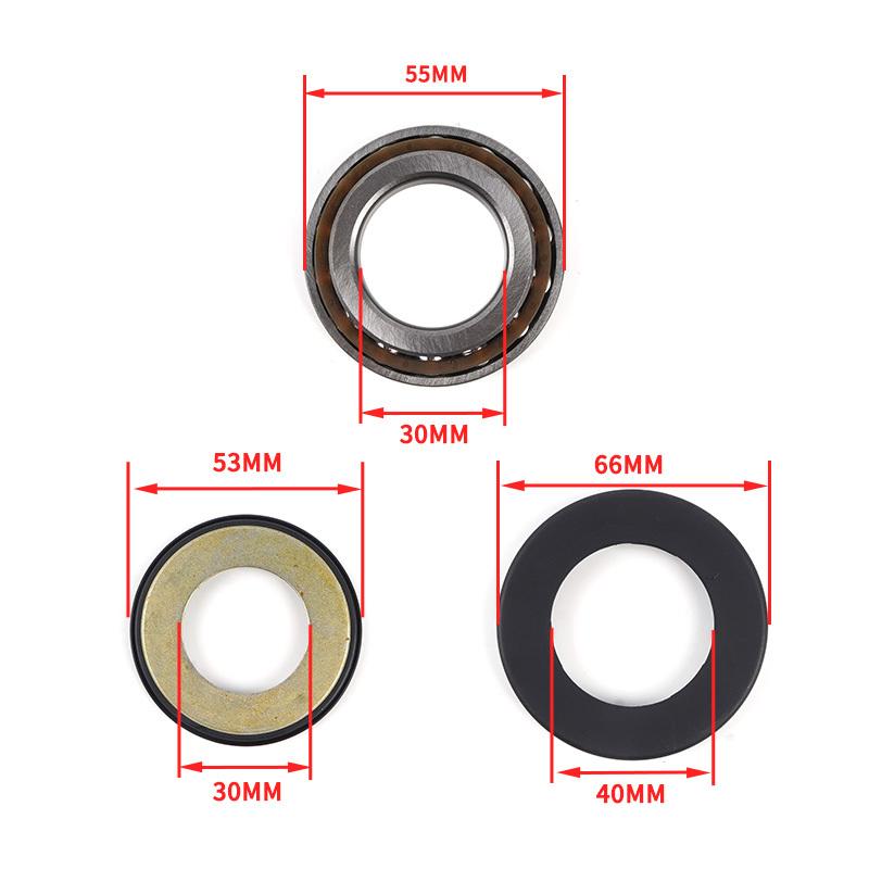 Для CFMOTO 450MT Комплект подшипников рулевой колонки 450SR NK CLC SRS CF Moto Пыльник Аксессуары для мотоциклов Оригинальные запчасти