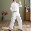 Cotton And Linen Women's Clothing Suit Chinese Style Traditional Clothing Two-piece Set